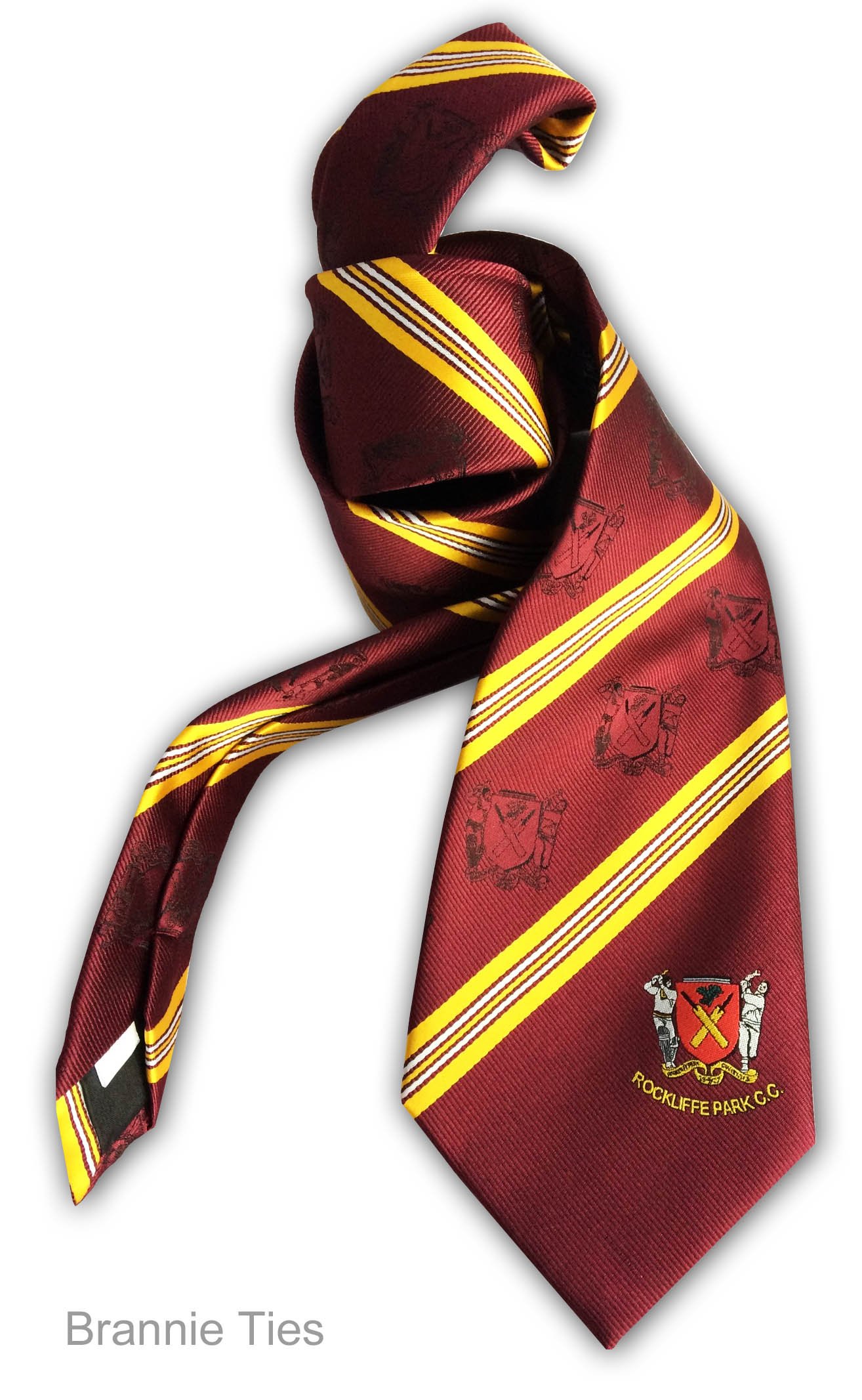 woven club ties