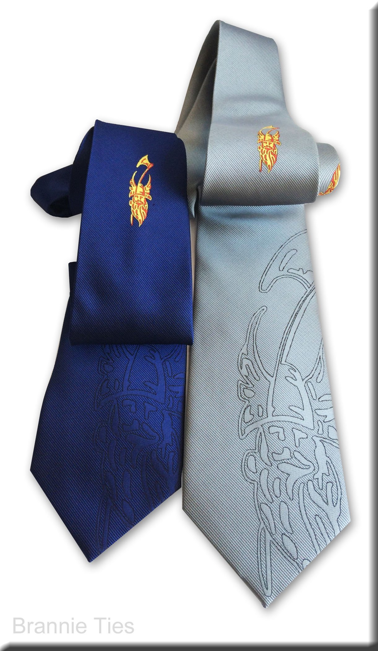 Sports club ties, football club ties, min qty 25pcs