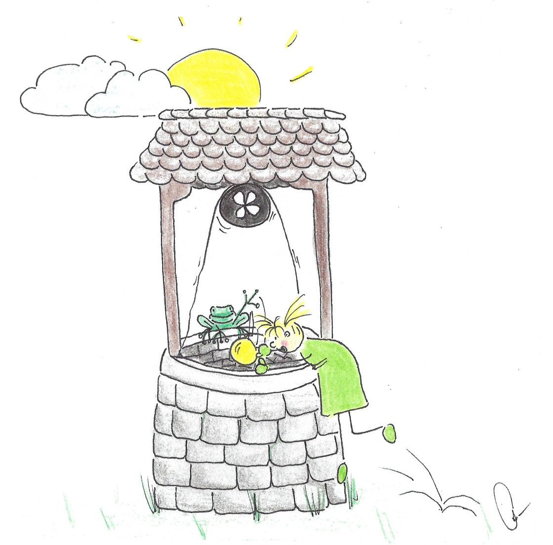 Ist Ein Mann In Brunnen Gefallen Tüpfelhausen - Familienzentrum