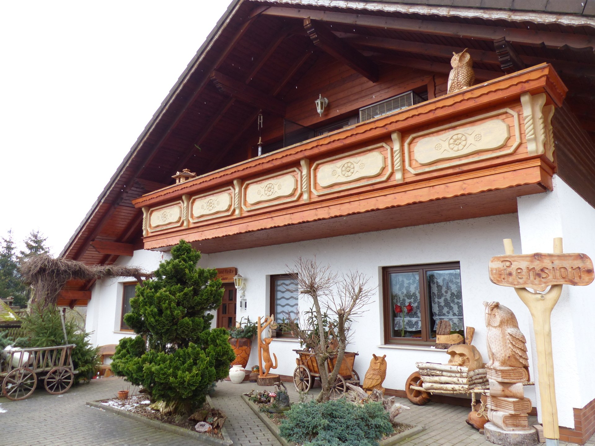 Pension "Am Rehhof" in Wutha Farnroda