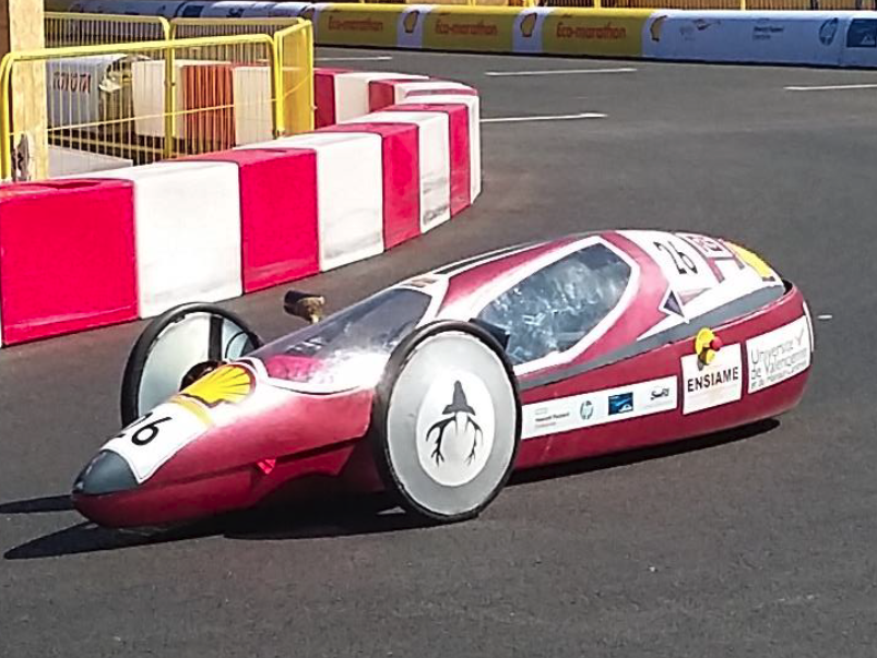 2018 : Usinage pour ECO-SHELL MARATHON