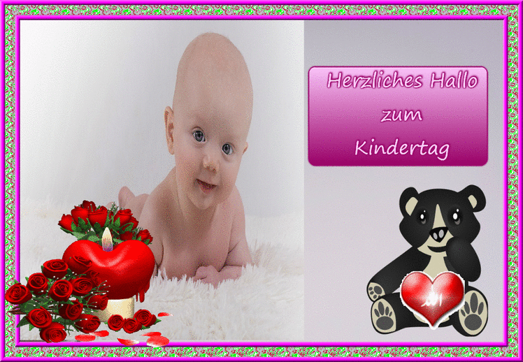 Get Glueckwuensche zum kindertag gif For Android