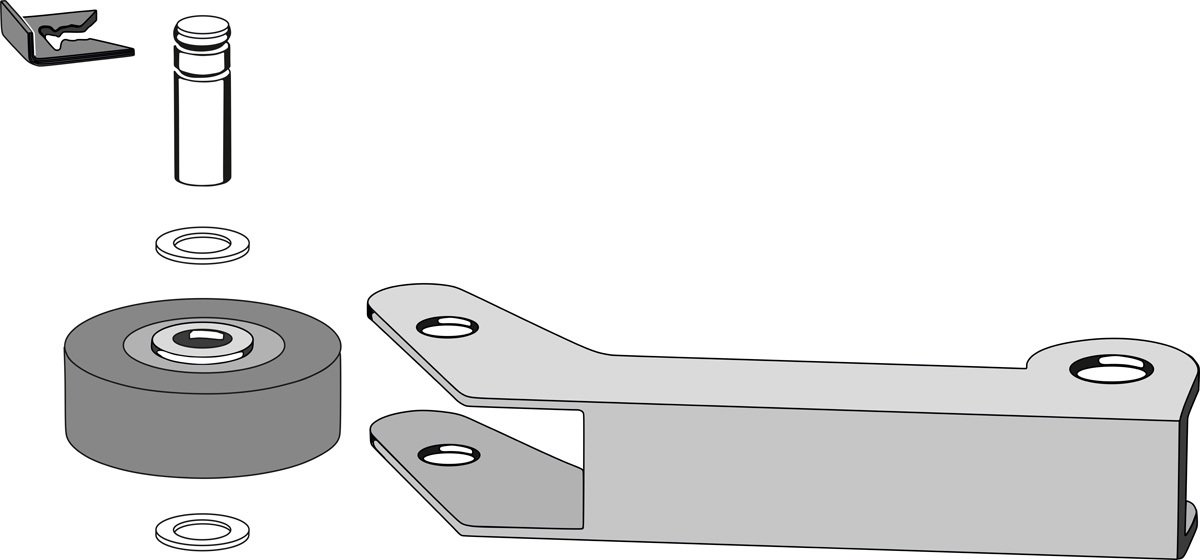 Andruckrolle (Pinchroller) Für Tesla B 116, B 700, B 730 U.a. – Hochwertiger Ersatz, Made In Germany