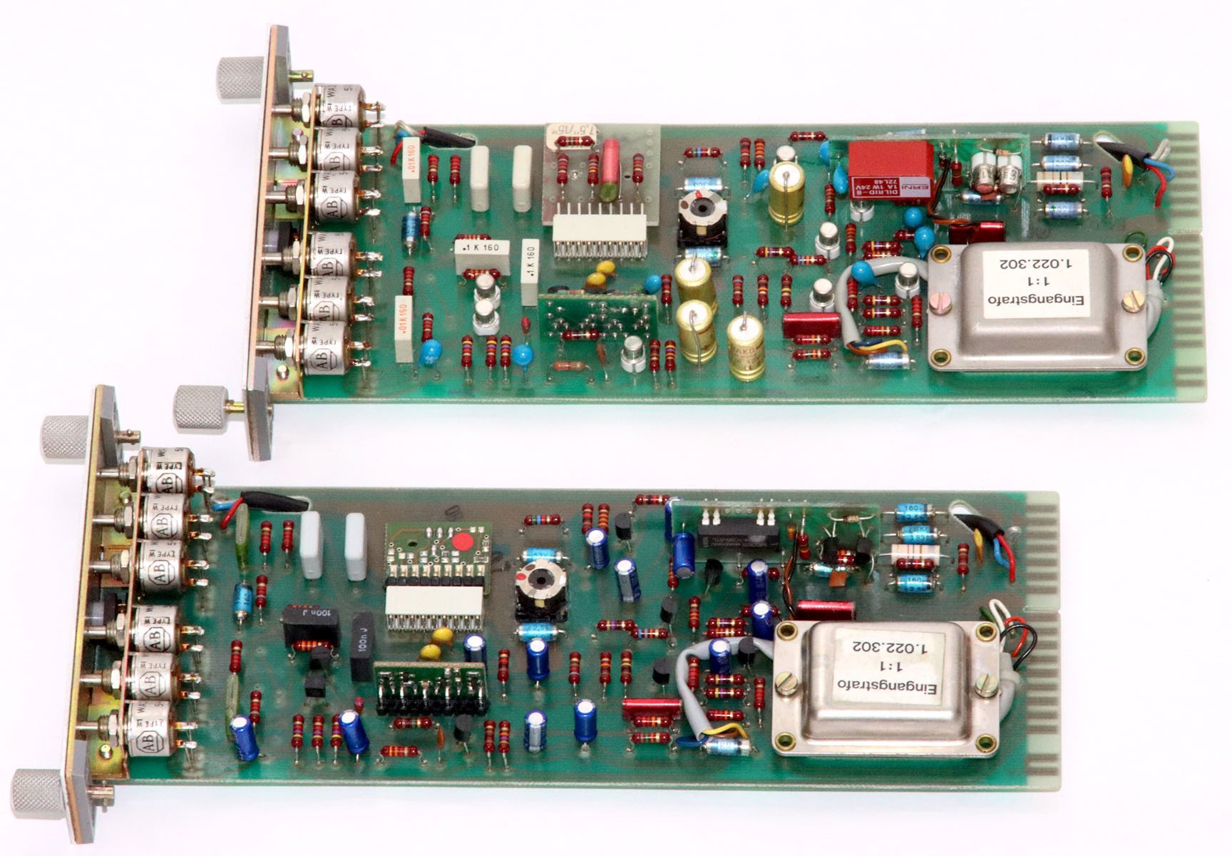 Equalizer circuit boards for Studer A80, B62