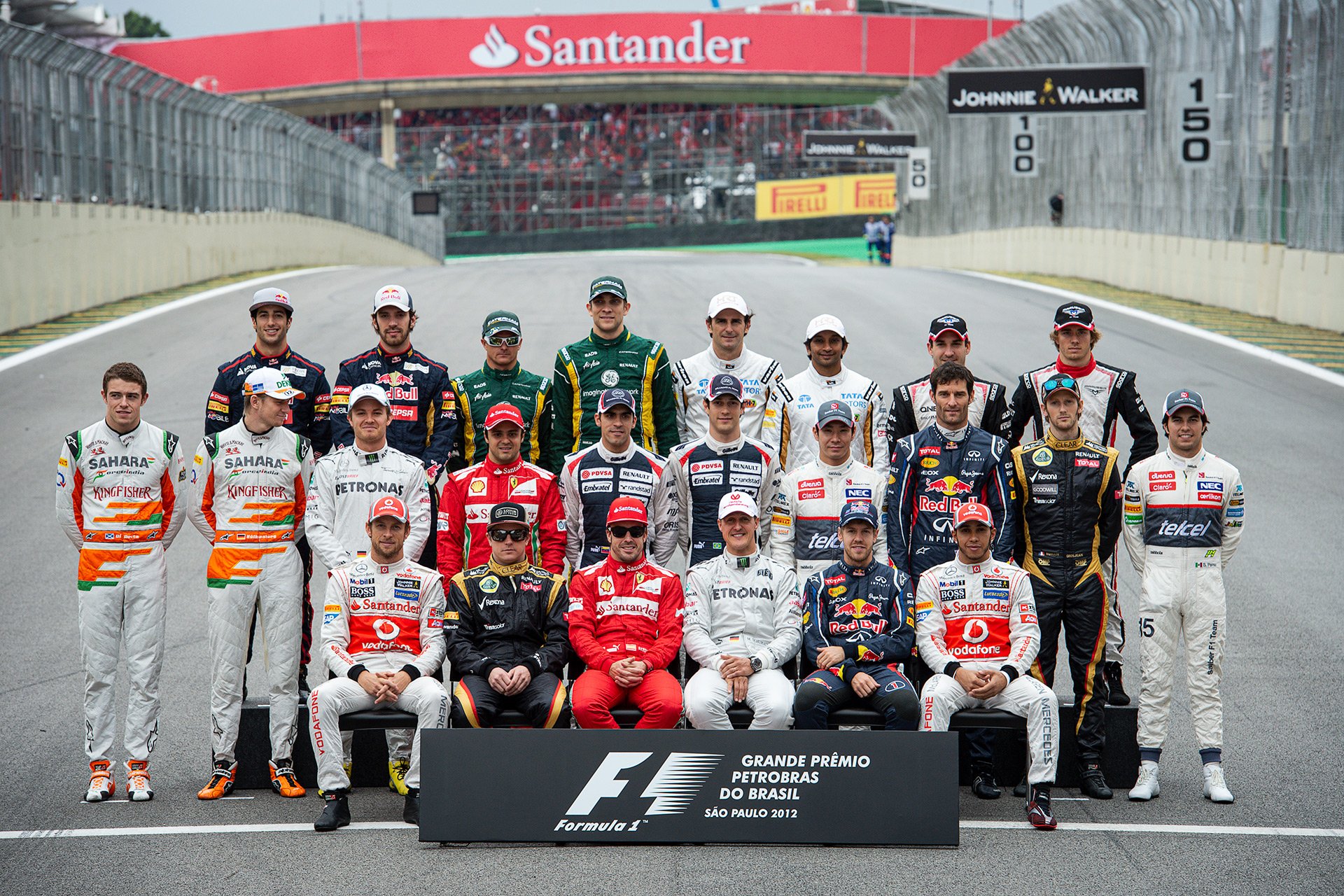 F1 GP Brazil 2012 photographer David Ebener fototronik.de