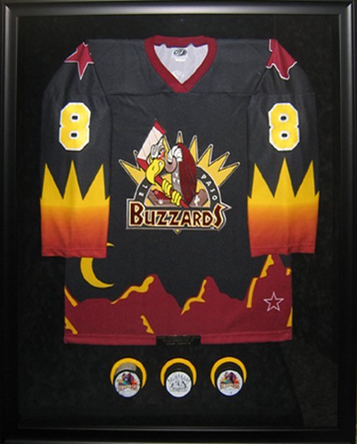 Shadow Box El Paso Buzzards Hockey Jersey