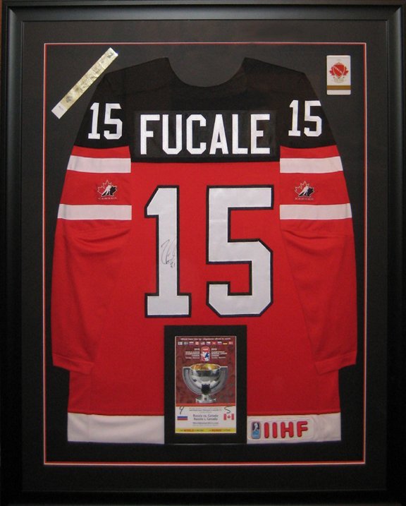 Shadow Box Zach Fucale Hockey Jersey