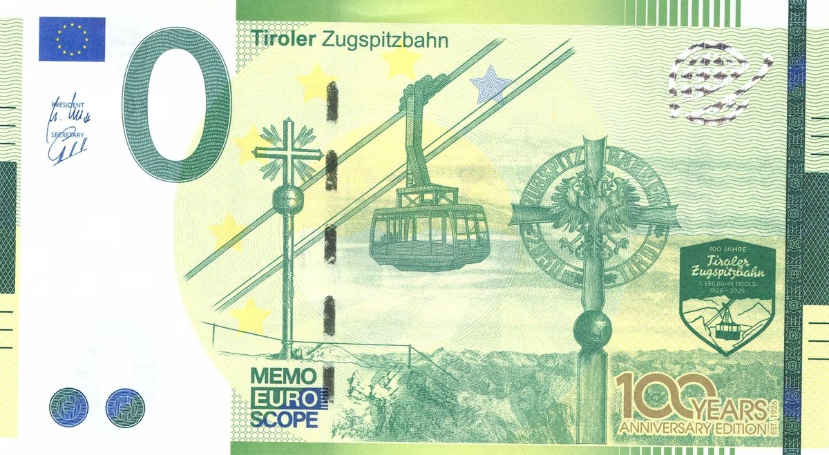 Tiroler Zugspitzbahn  -  100 YEARS ANNIVERSARY EDITION