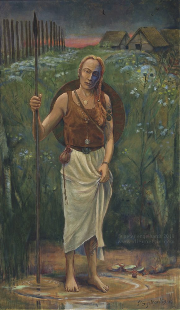 ALBRUNA (Die Seherin) Bei den indigenen Völkern Europas waren die