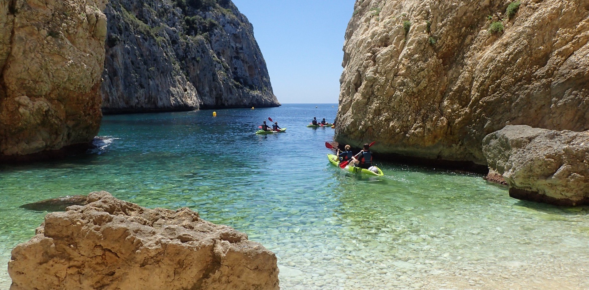 Kayak Javea ® Nº 1 en excursiones Cala Granadella y Cova Tallada