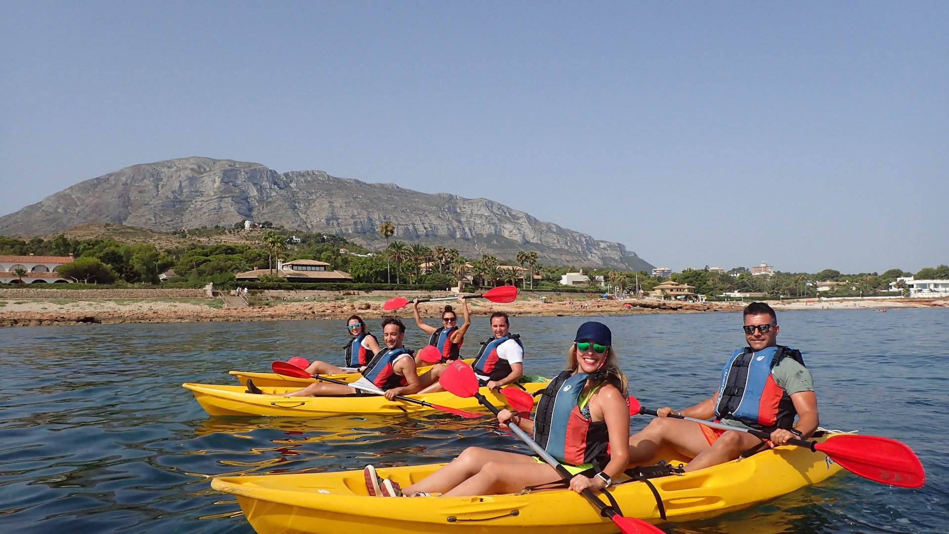 Kayak Javea Excursiones en kayak a la Cova Tallada y playa granadella