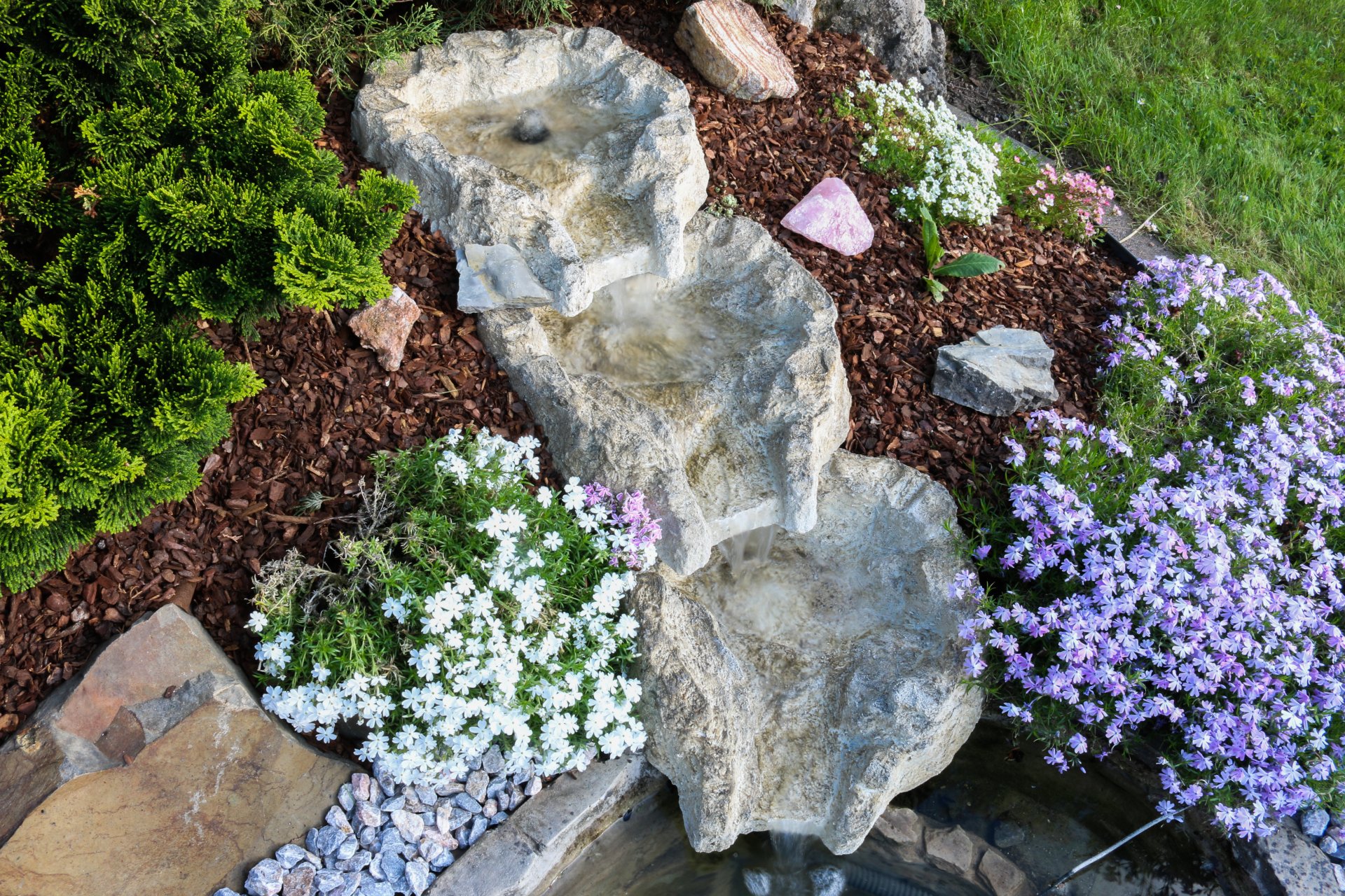 Wasserfälle, Gartenteiche, Pumpen und Zubehör