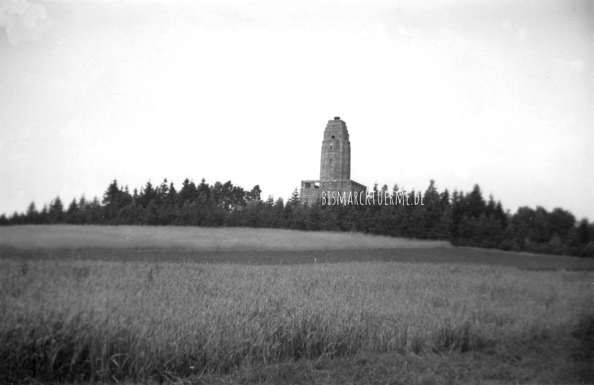 Der Bismarckturm in Hof