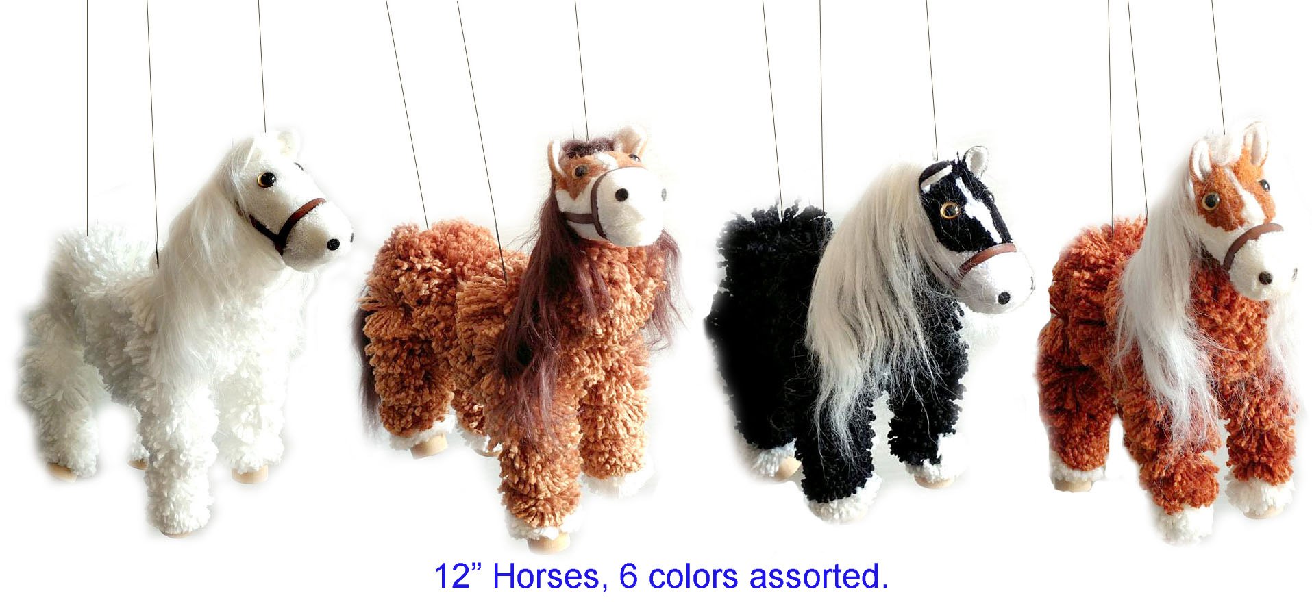 12" Yarn Puppets