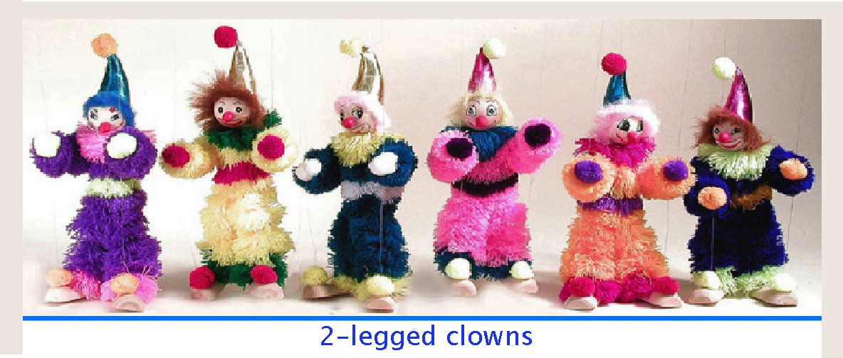 2legged yarn puppets