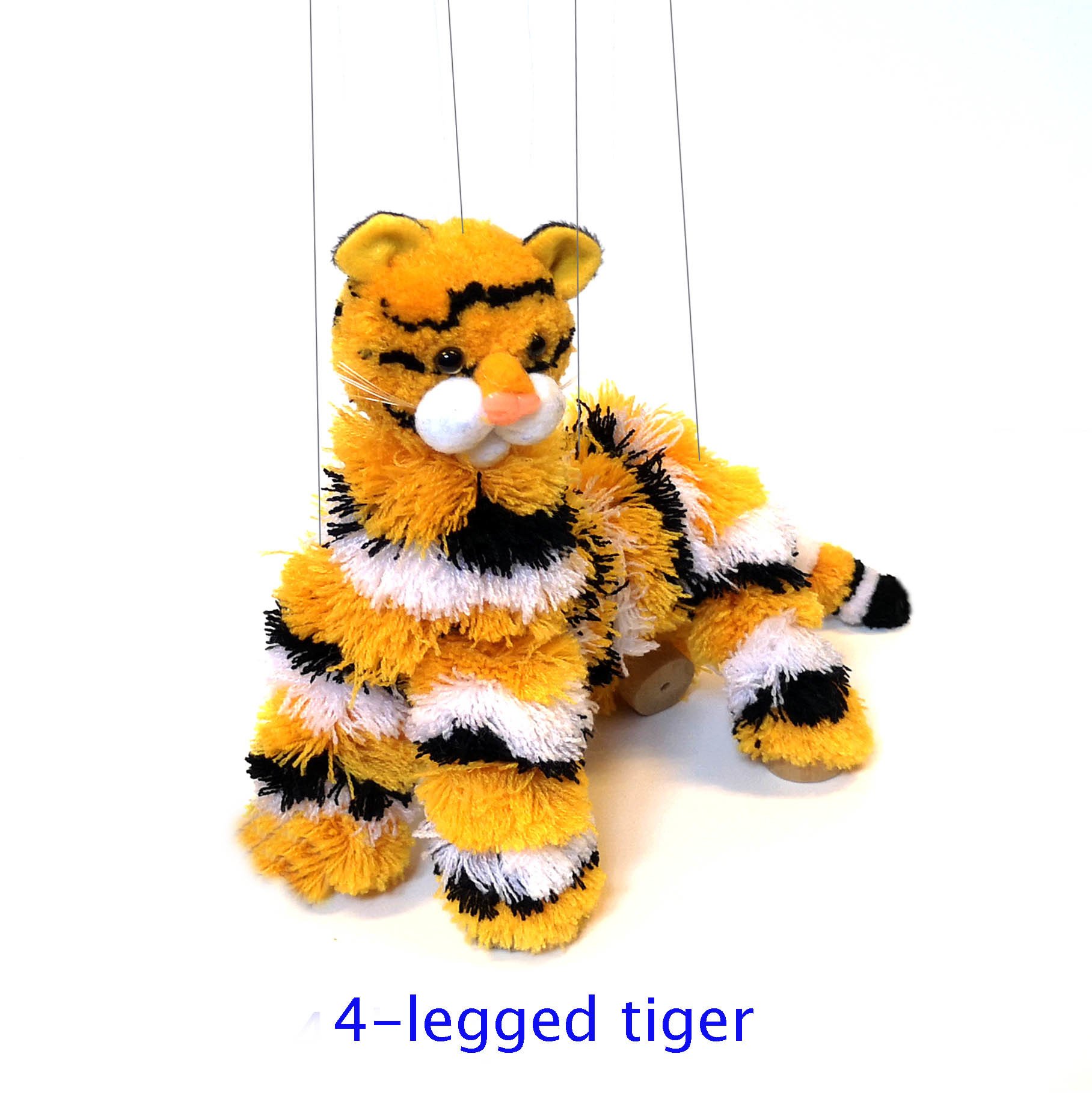 4legged yarn puppets