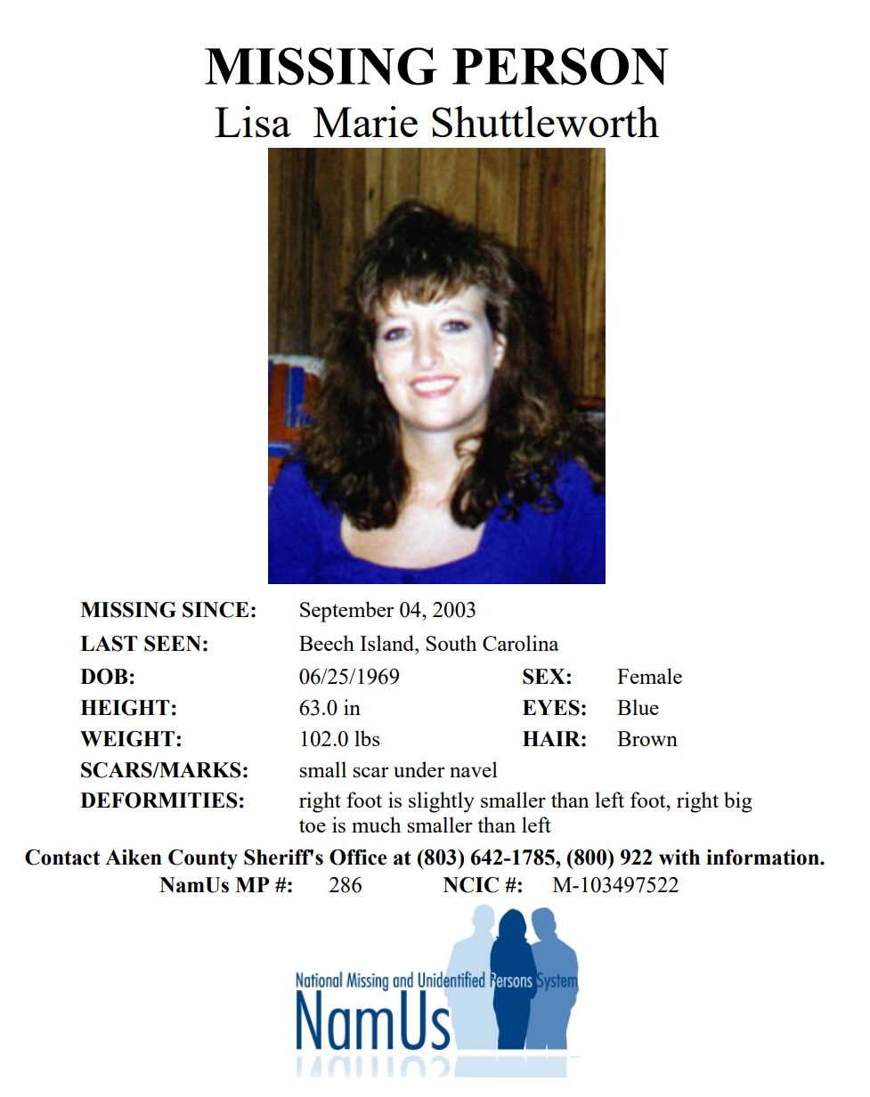 Missing: Lisa Shuttleworth and Mikelle Biggs