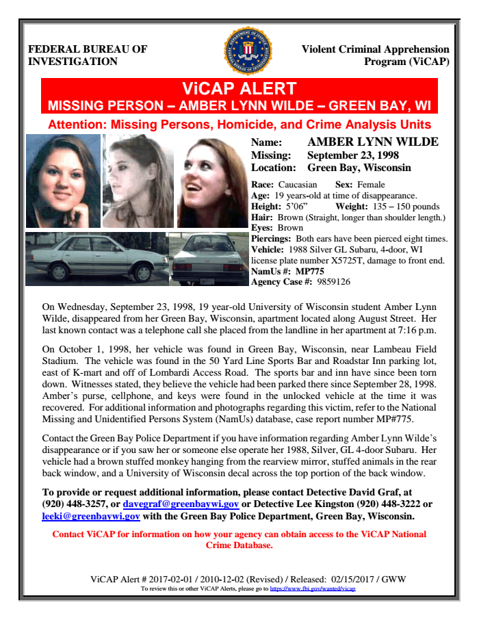 Missing Christi Jo Nichols and Amber Lynn Wilde