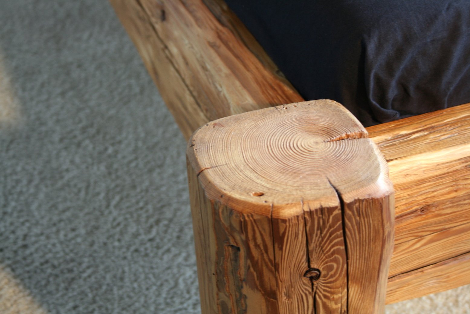 Bett 1 | Massivholzmöbel aus Altholz von woodesign