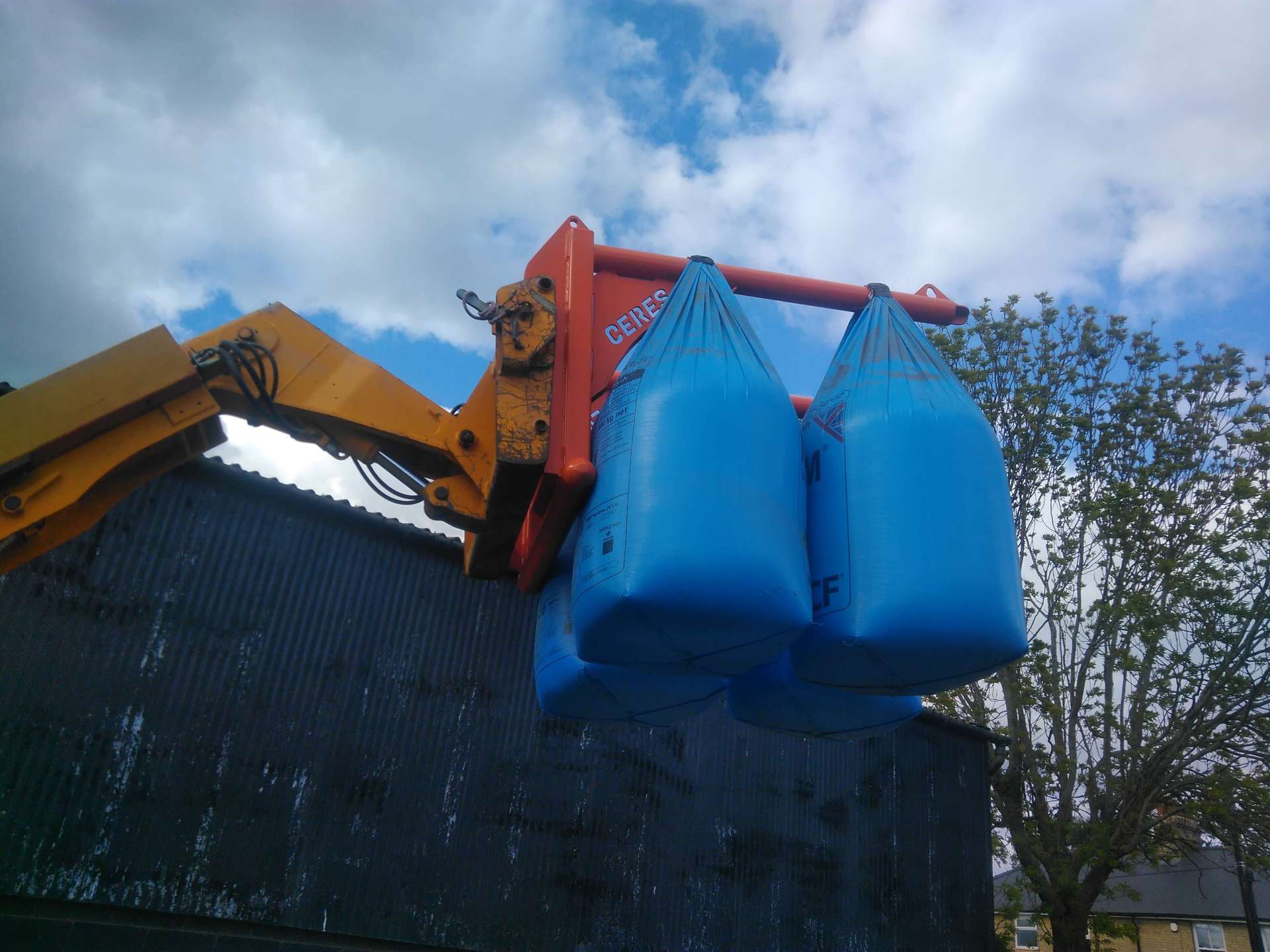 Big Bag Lifter CERES Machinery Made in the UK