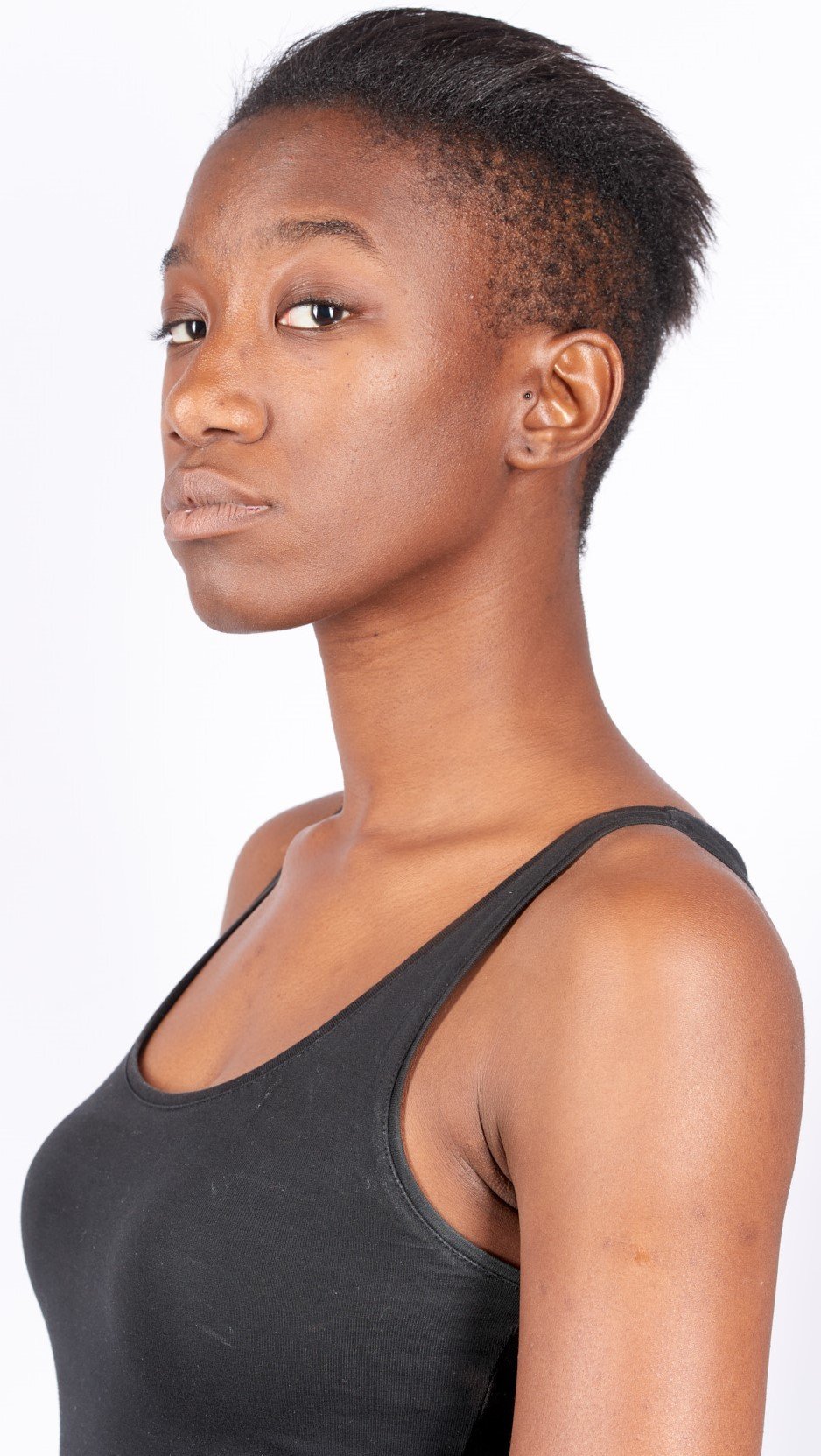 Mannequins Féminins, afro noir black africain caraïbeen, France Paris