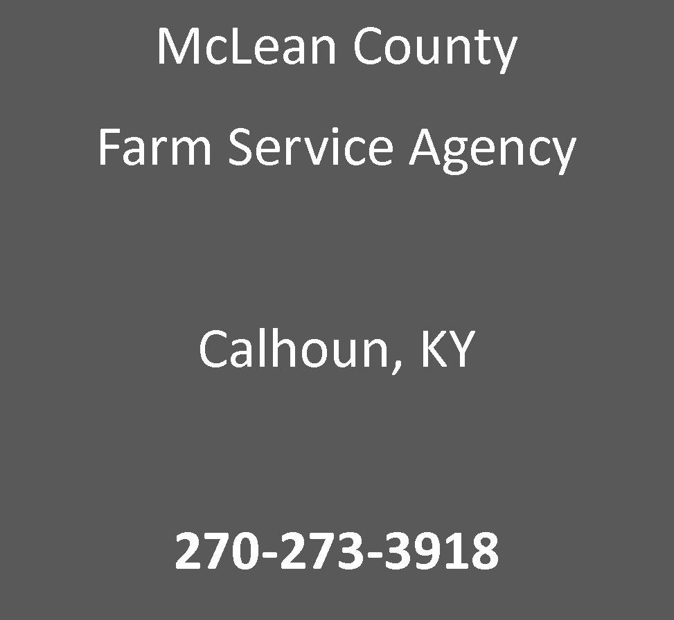 MCLEAN COUNTY CHAMBER OF COMMERCE CALHOUN, KENTUCKY