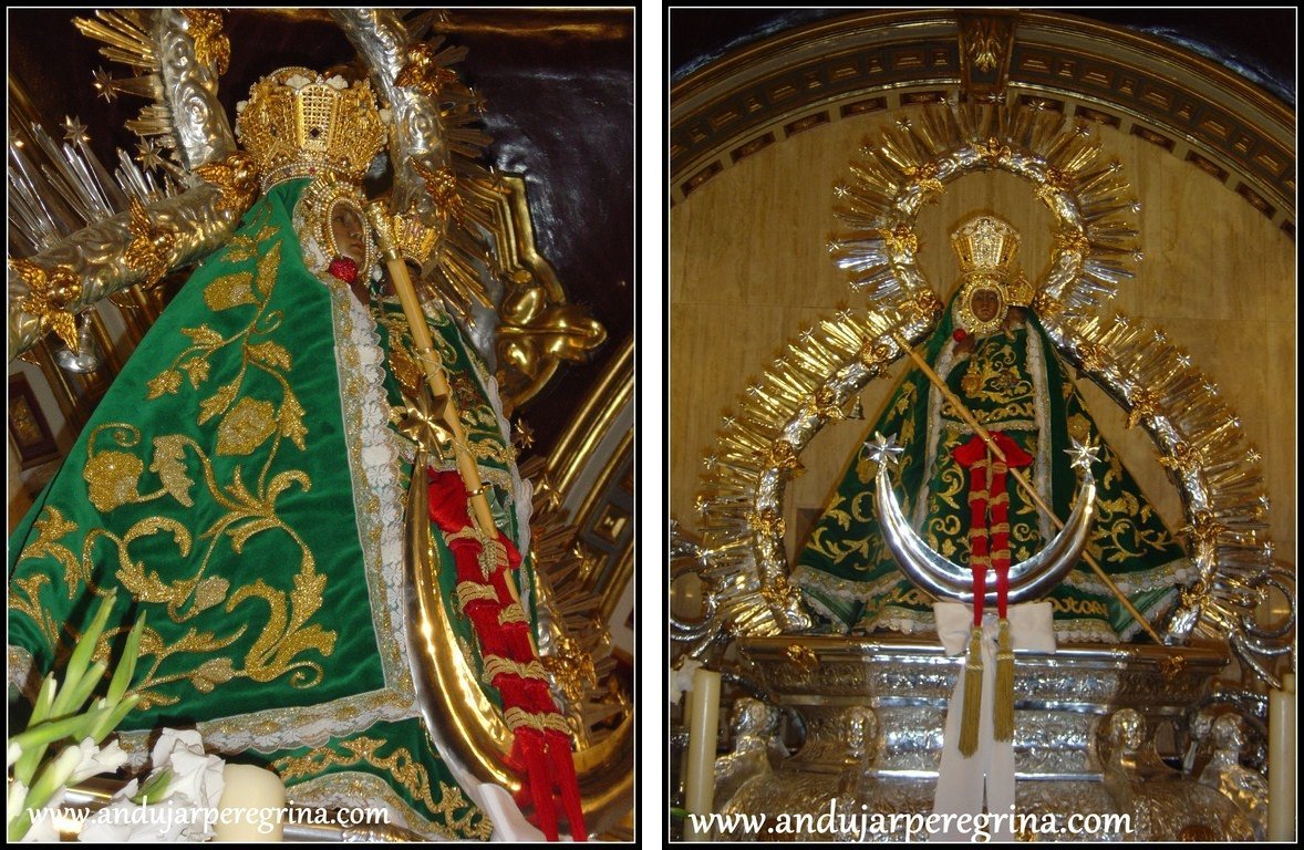El manto de la Virgen de la Cabeza