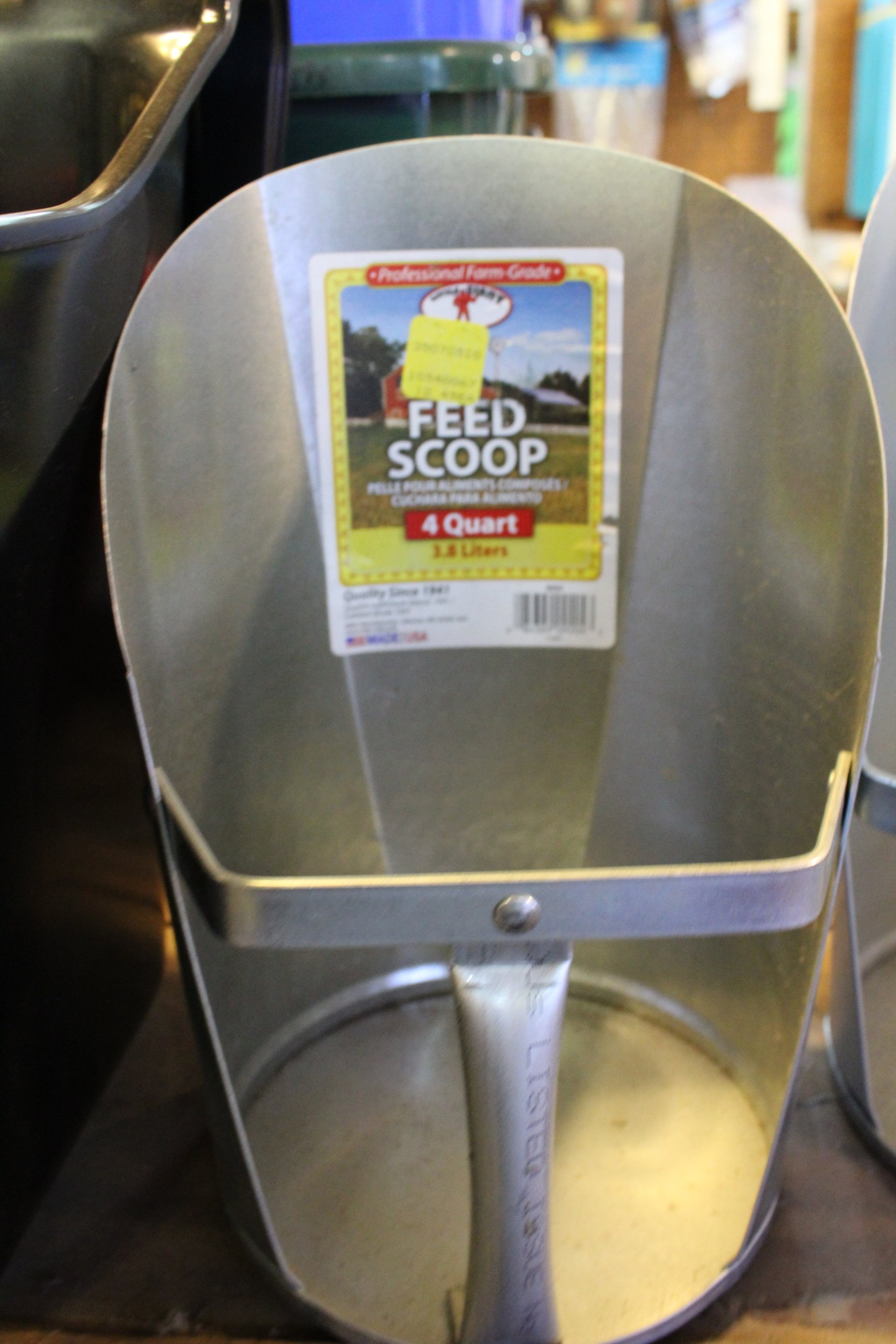 Buckets, Scoops and Bins