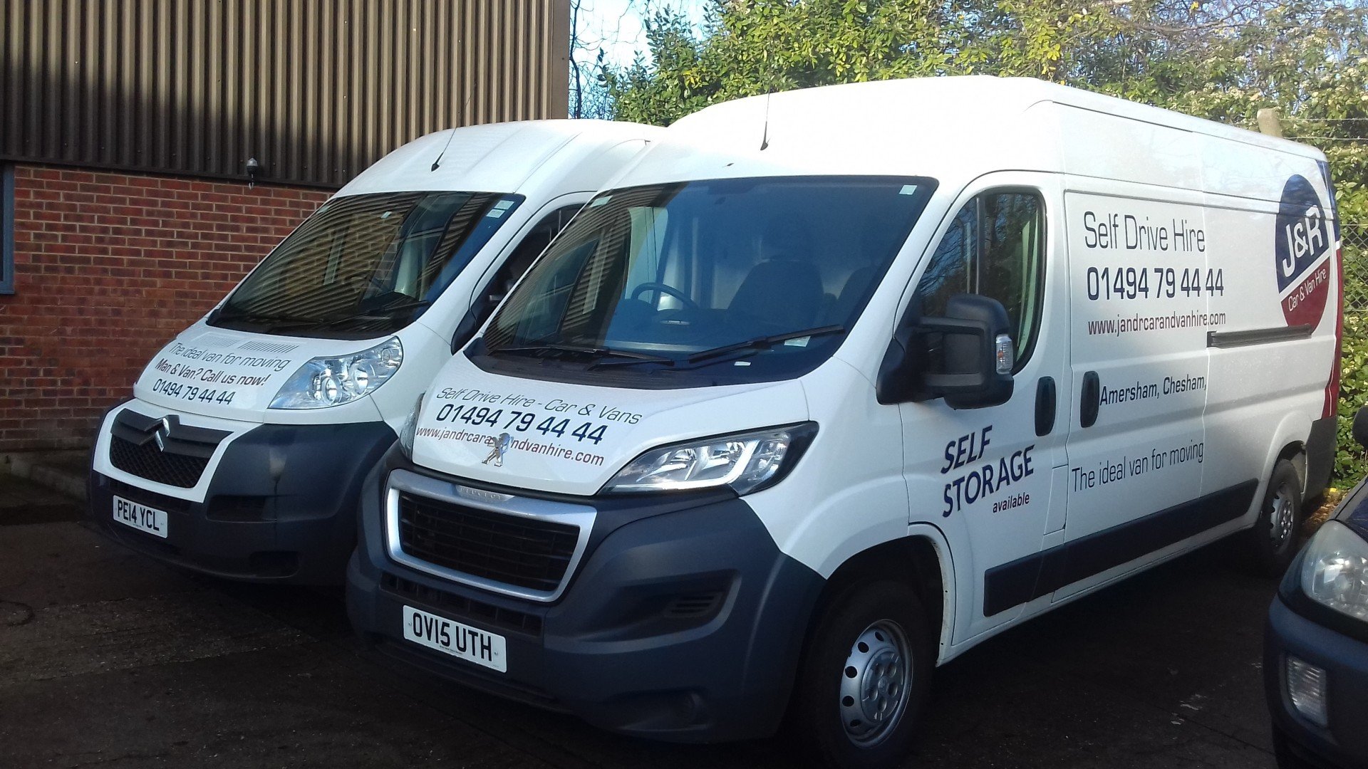 Van rentals, J & R Car & Van Hire