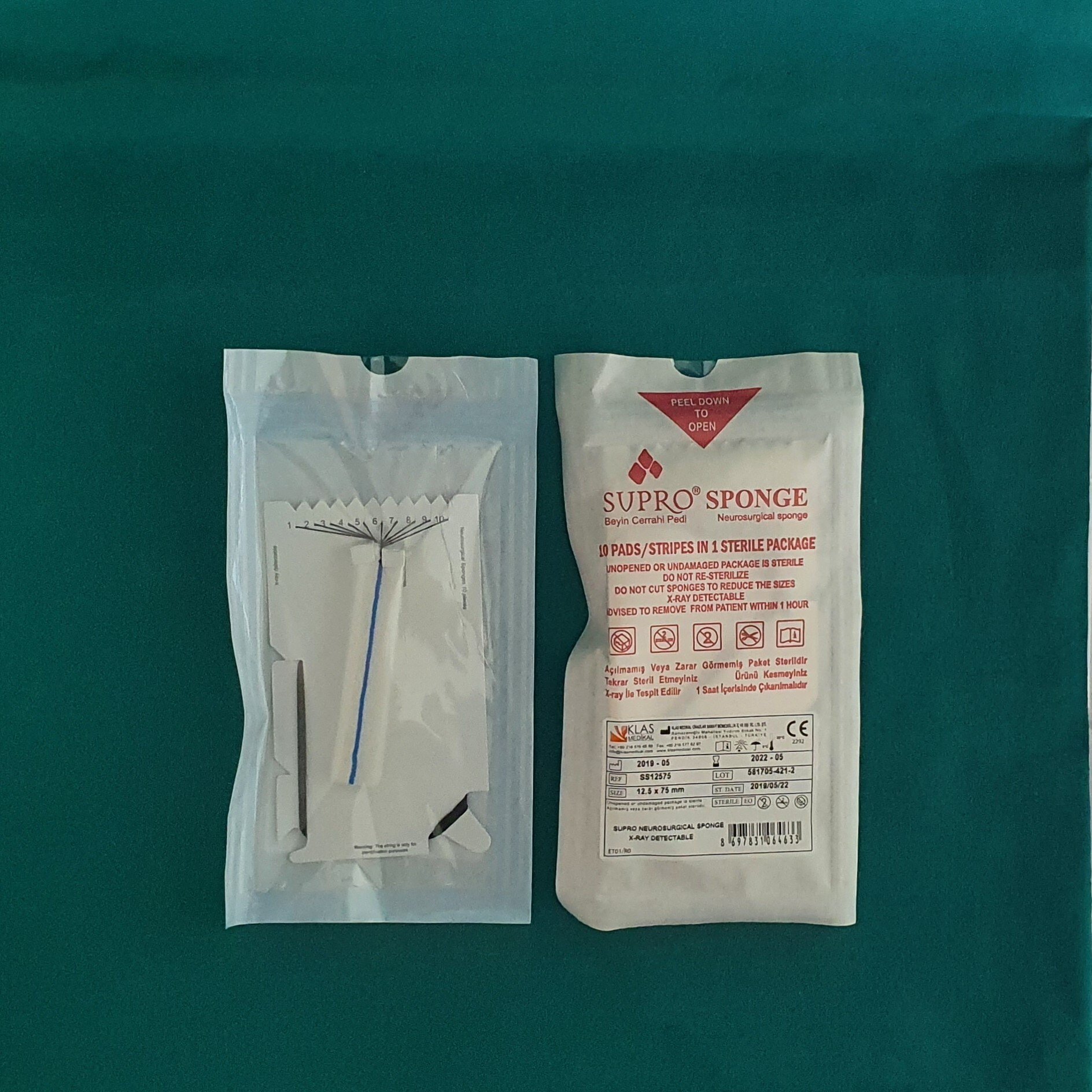 SUPRO Standard Surgical Patties