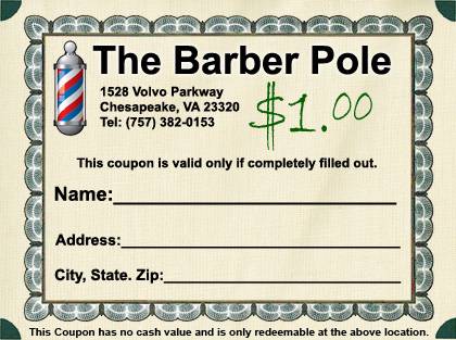 Men’s Grooming | Chesapeake, VA | The Barber Pole
