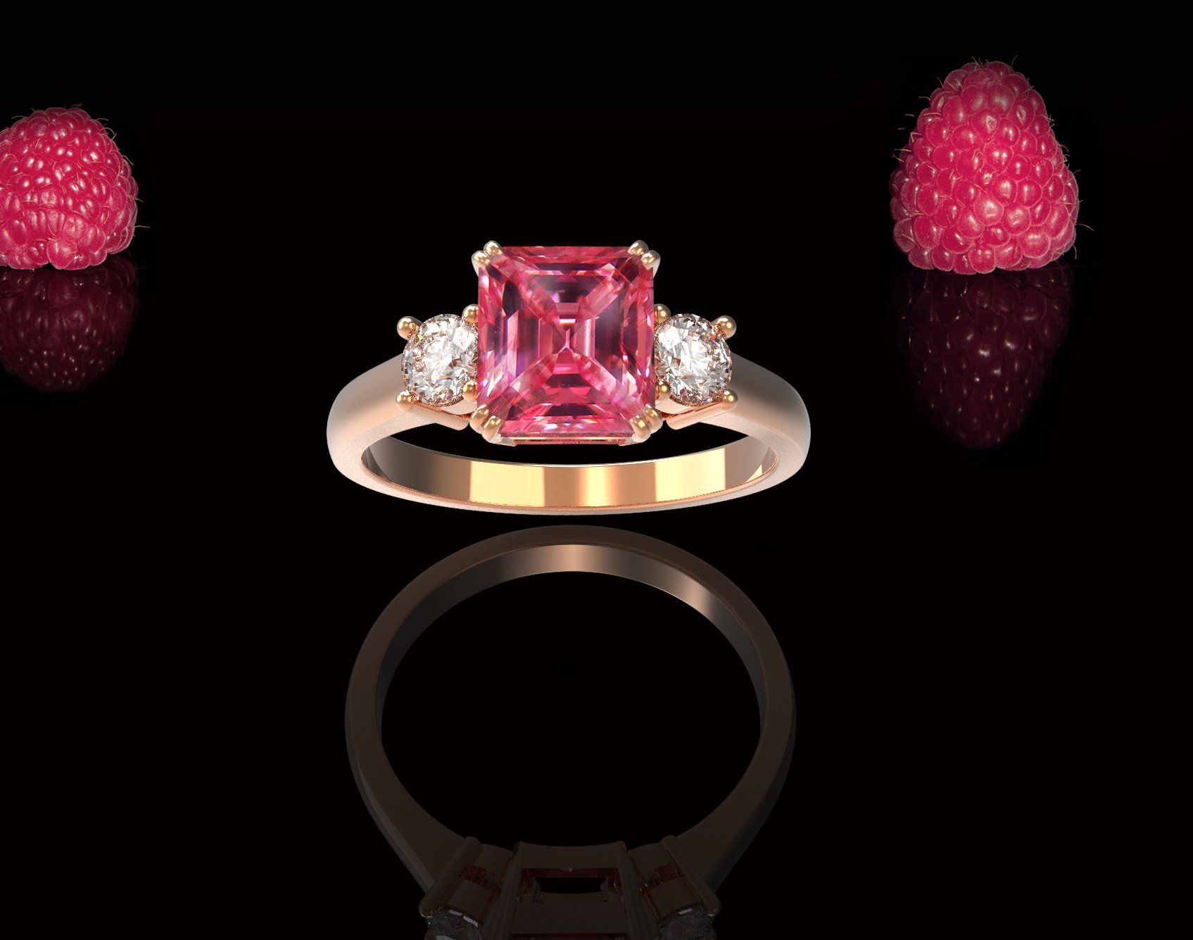Diamond Rasberry iDress Diamonds- Jewelry design references