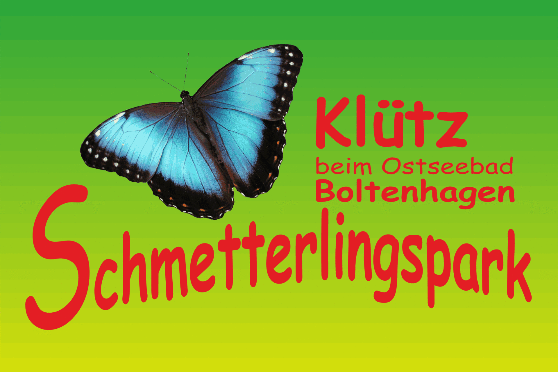 SchmetterlingsparkKluetz Öffnungszeiten und Eintrittspreise