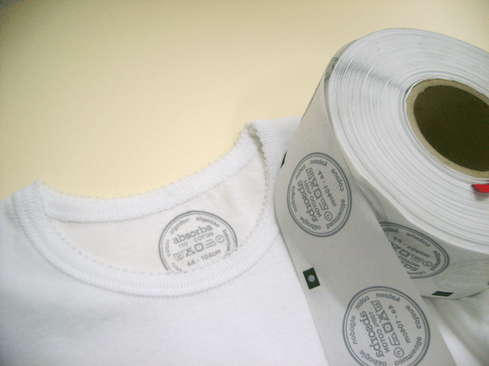 Transfer textil en rollo