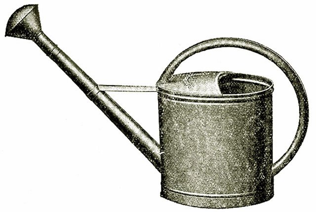Geschichte der Gießkannen von Blickfang Alte Zeiten