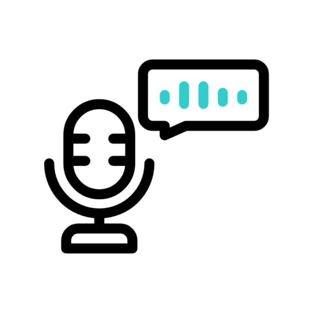 Das Mikrophon zeichnet Audio auf