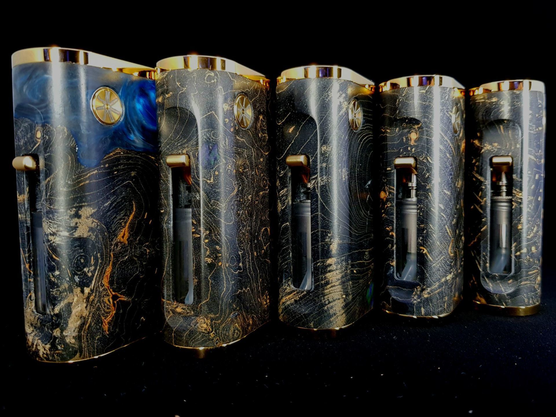 Stab Wood Mods, Stabilized Wood Box Mod and Asmodus Box Mods for sale