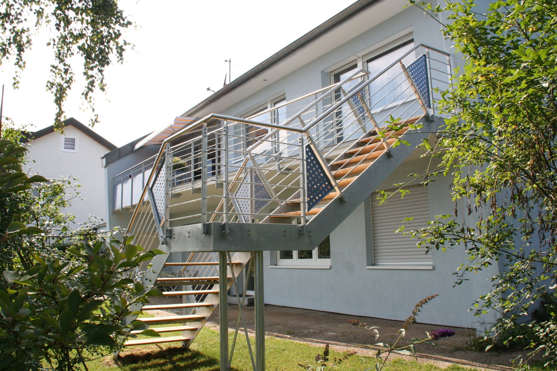 Innen-und Außentreppen