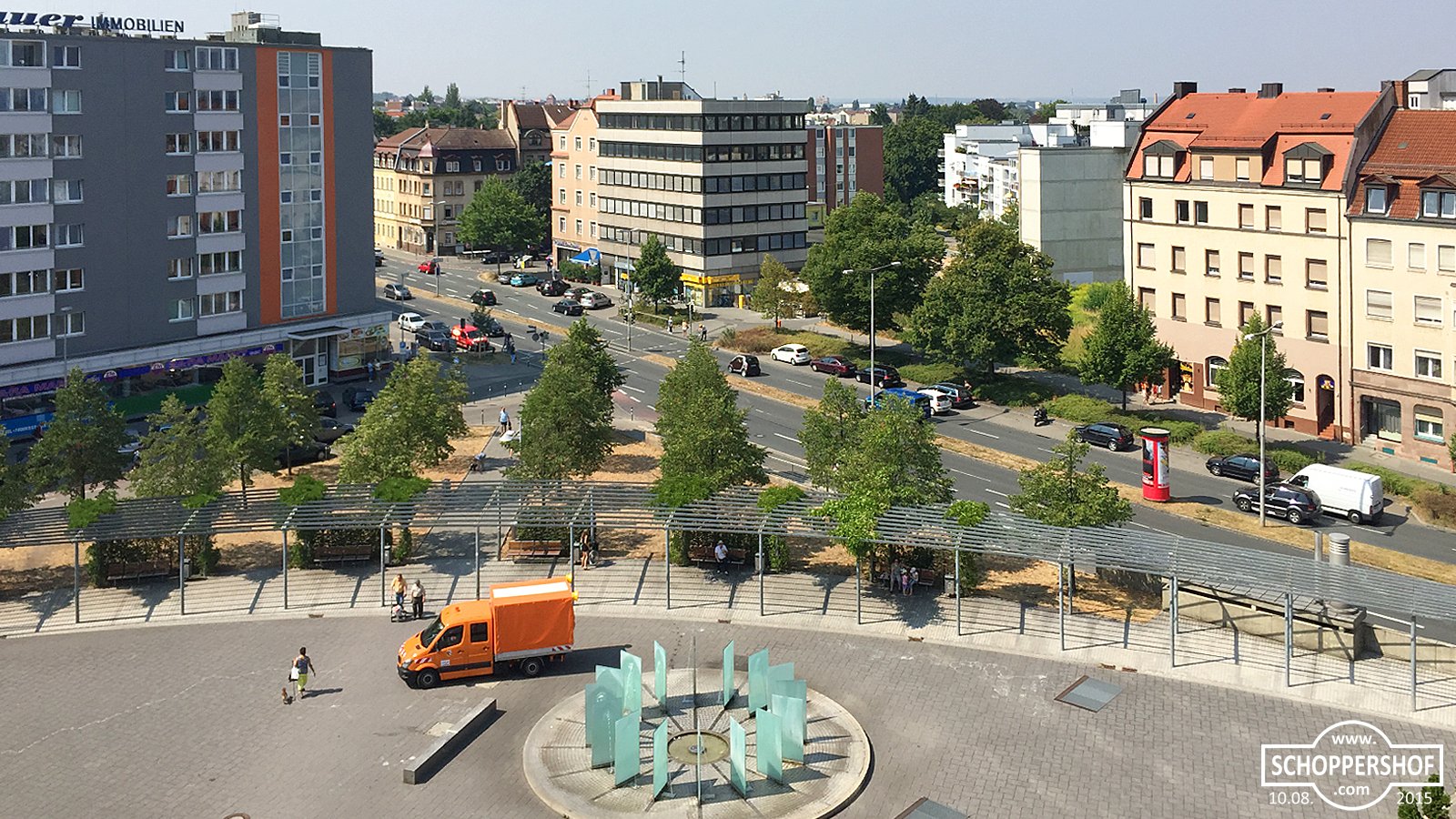 10. August 2015 - Impressionen vom Leipziger Platz