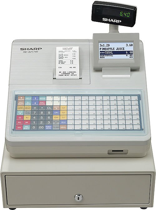 Sharp XE-A217 XW - Hessen Kassensysteme