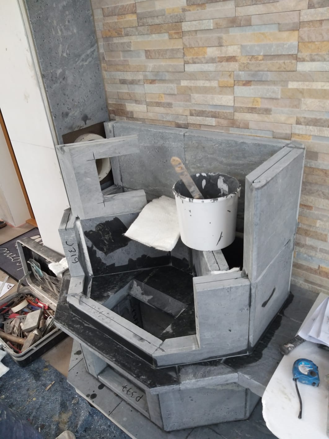 Tulikivi Specksteinofen Reparatur