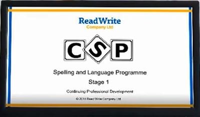 The Read Write Company: Learning to Spell