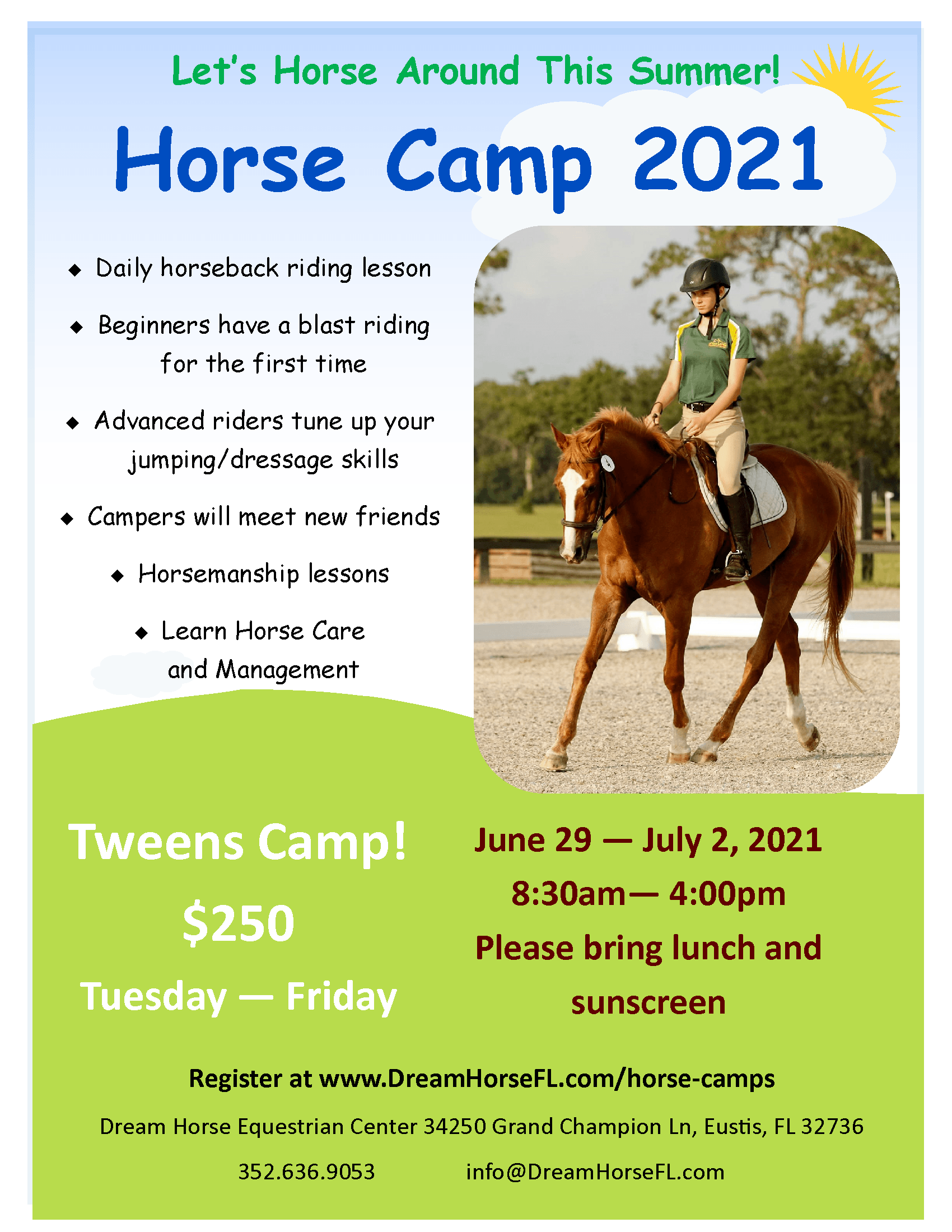 Dream Horse Equestrian Center in Eustis, FL