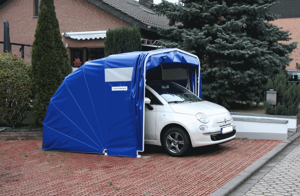 Faltgarage Klappgarage Auto