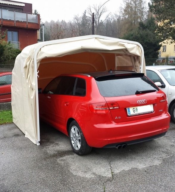 Erstaunlich Faltgarage Klappgarage Auto Bilder