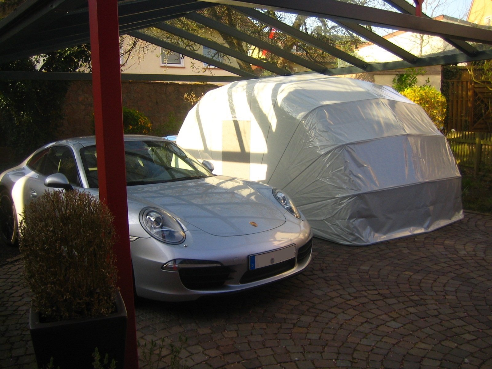 Erstaunlich Faltgarage Klappgarage Auto Bilder