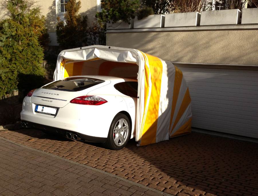 Erstaunlich Faltgarage Klappgarage Auto Bilder