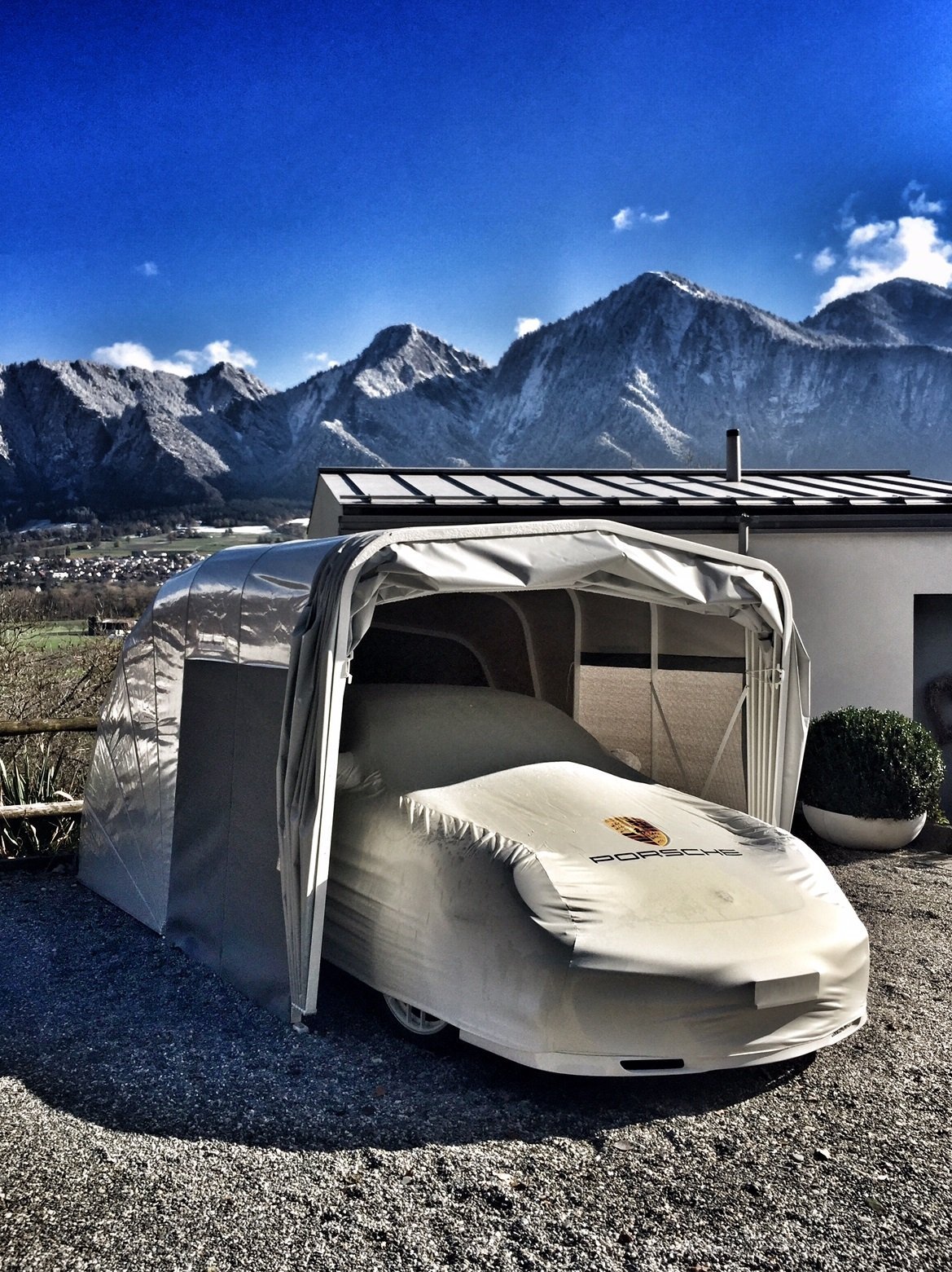 Erstaunlich Faltgarage Klappgarage Auto Bilder