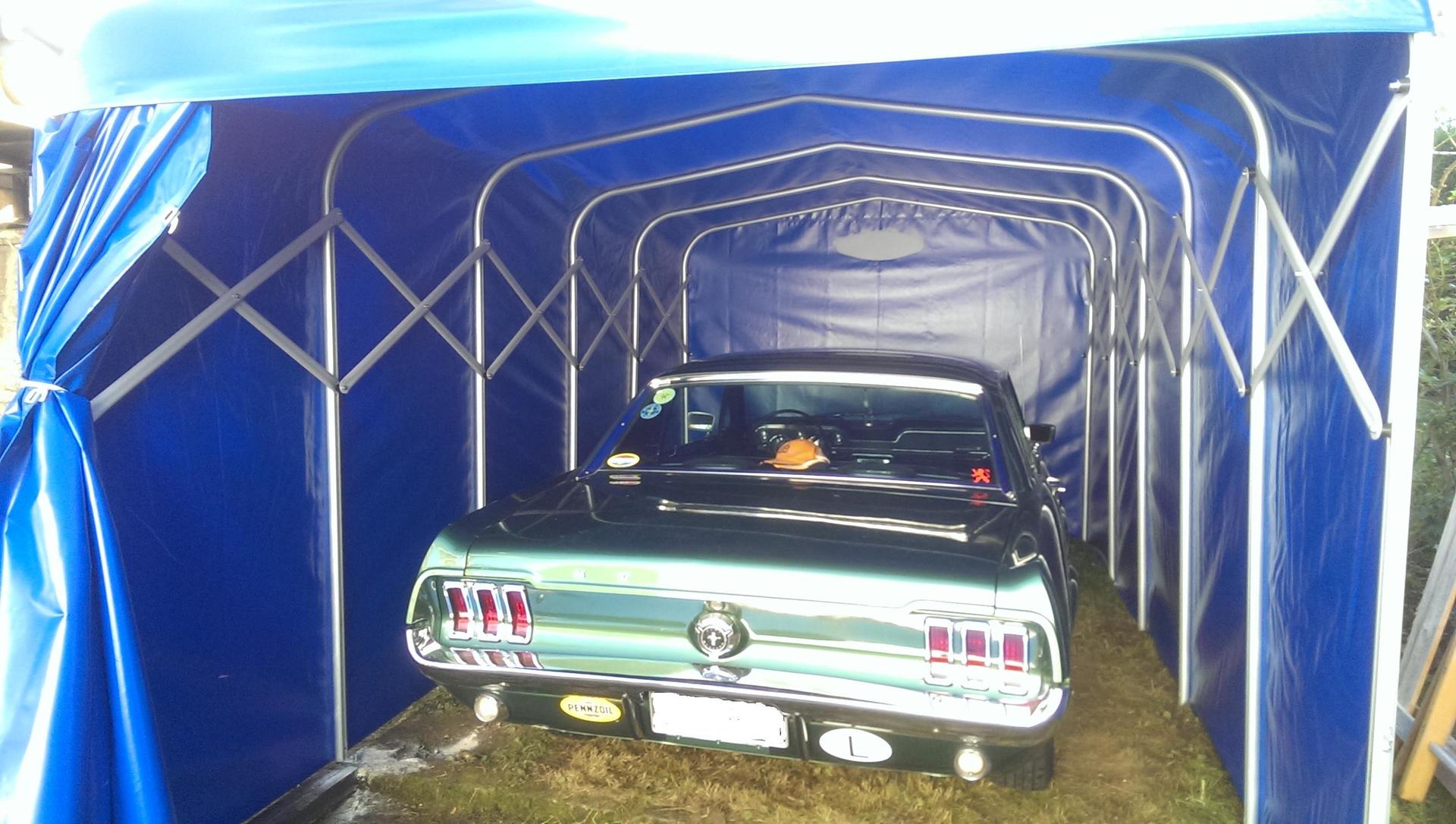 Faltgarage, Tunnel, Groß-Garagen, Cargo-Garagen - mobil