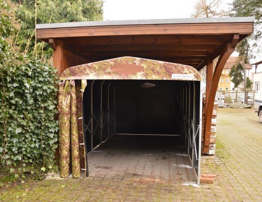 Faltgarage, Tunnel, Groß-Garagen, Cargo-Garagen - mobil